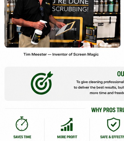 Tim Meester, inventor and founder